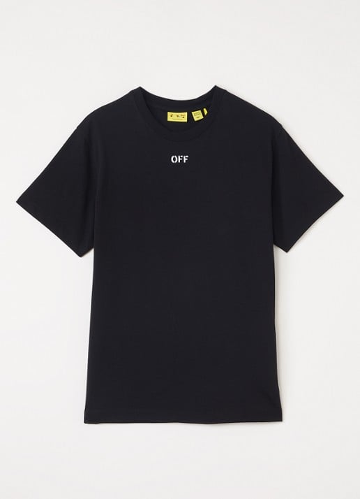 Off-White Arrow T-shirt met logo- en backprint