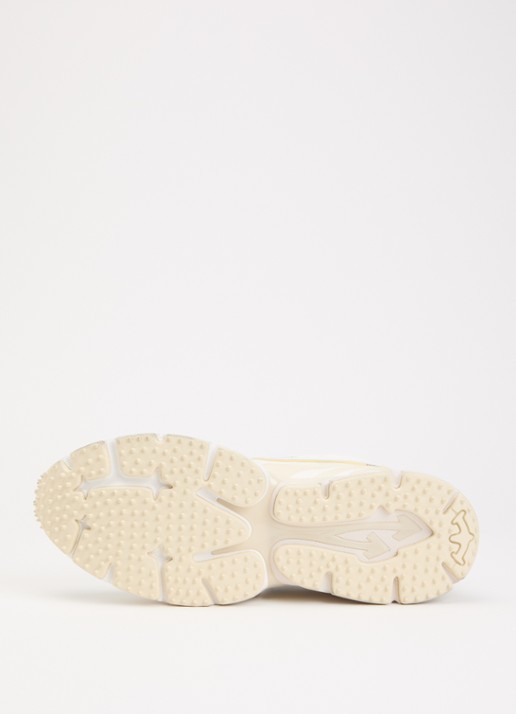 Off-White Be Right Back sneaker met mesh details - detail 5 ivoor