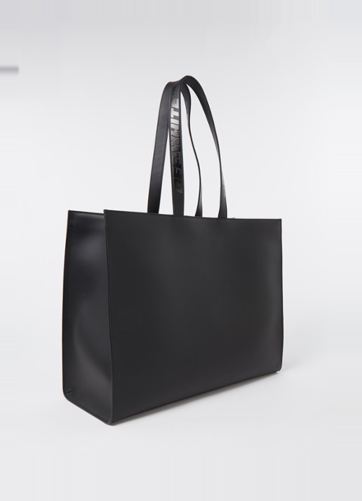 Off-White Diag Hybrid shopper van leer - achterkant 4 multicolor