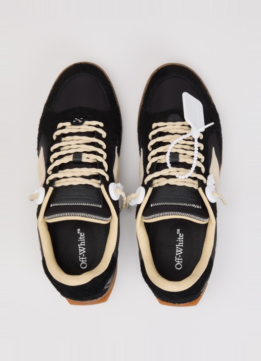 Off-White End Of Play sneaker met details van leer en suède - detail 4 zwart