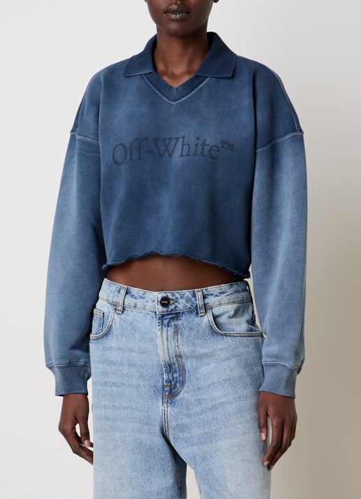 Off-White Laundry cropped polo met logo