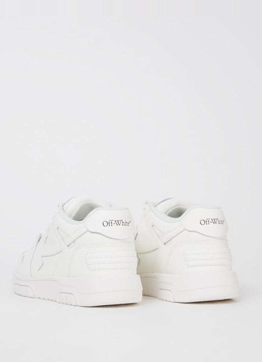Off-White Out Of Office sneaker van kalfsleer  - achterkant 7 wit