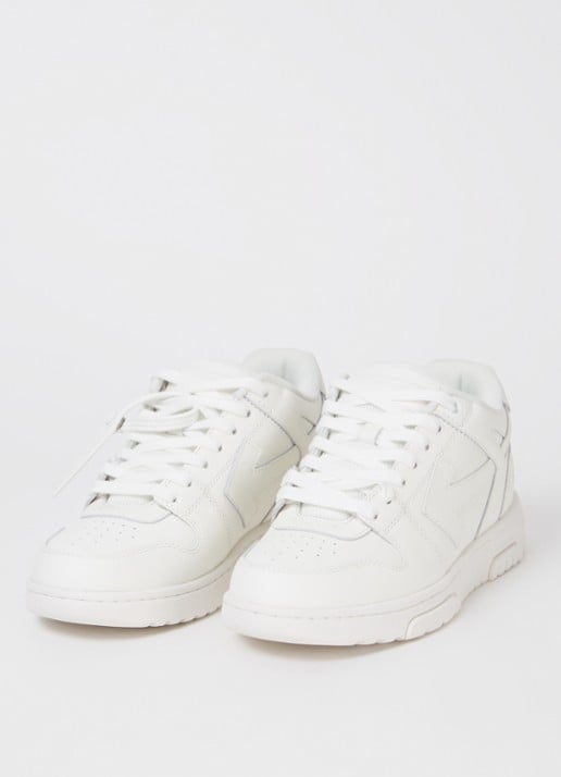 Off-White Out Of Office sneaker van kalfsleer  - detail wit