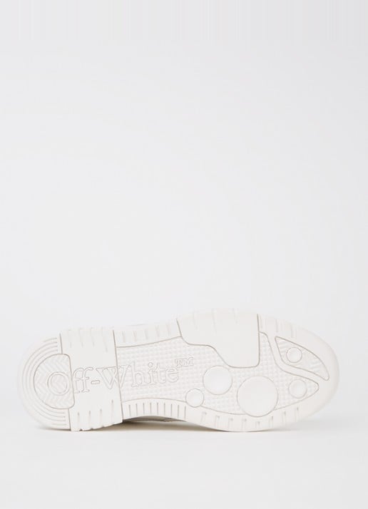 Off-White Out Of Office sneaker van kalfsleer  - detail 3 wit