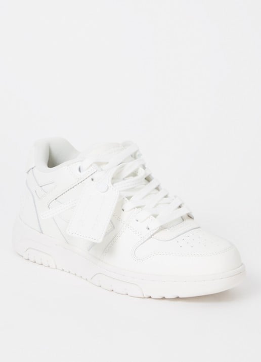 Off-White Out Of Office sneaker van kalfsleer