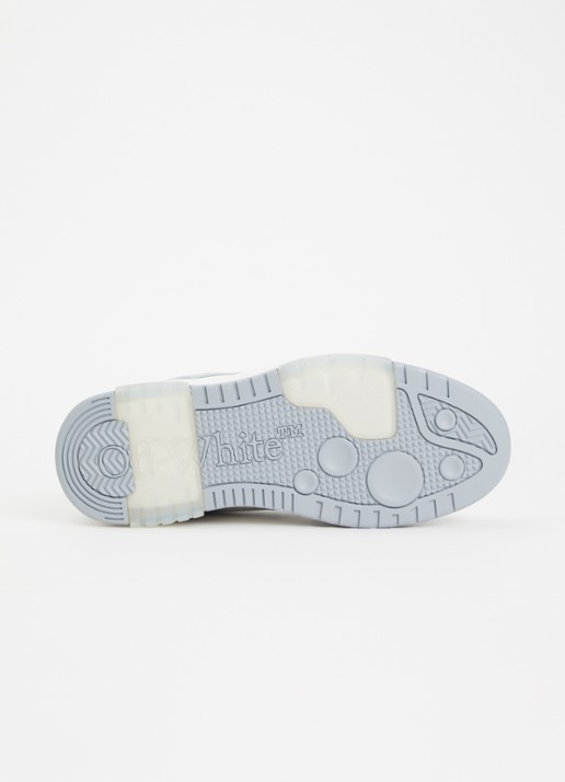 Off-White Out Of Office sneaker van kalfsleer  - detail 5 grijs