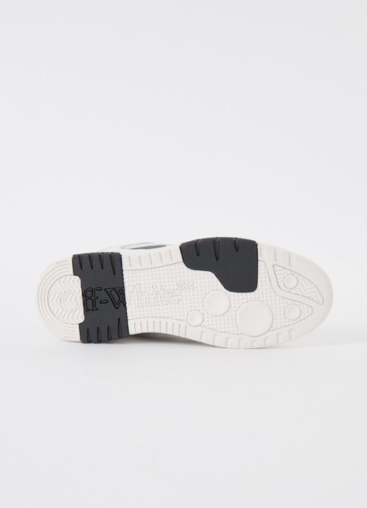 Off-White Out Of Office sneaker van kalfsleer - detail 6 gebroken wit