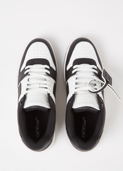 Off-White Out Of Office sneaker van kalfsleer - detail 3 wit