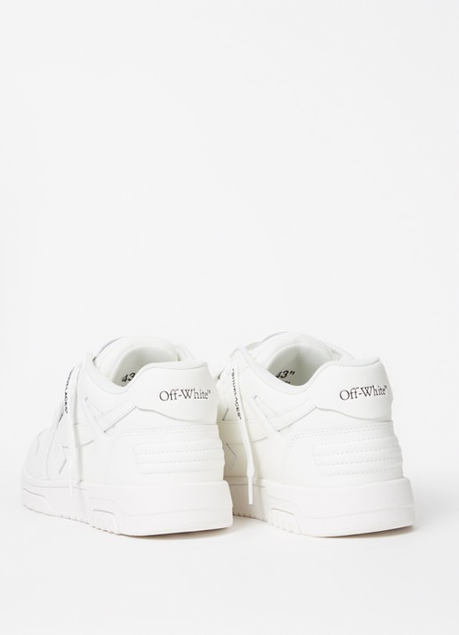 Off-White Out Of Office sneaker van kalfsleer - detail 2 wit