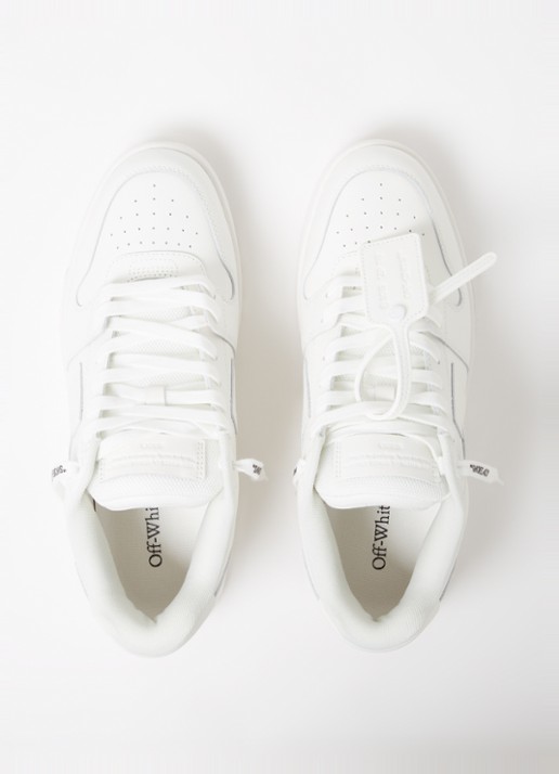 Off-White Out Of Office sneaker van kalfsleer - detail 3 wit