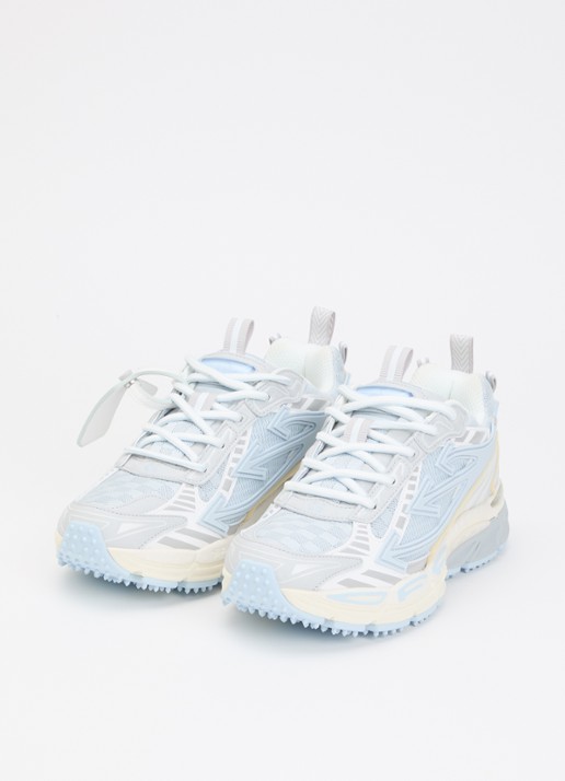 Off-White Ow Be Right Back 2 sneaker met mesh details - detail 2 lichtblauw
