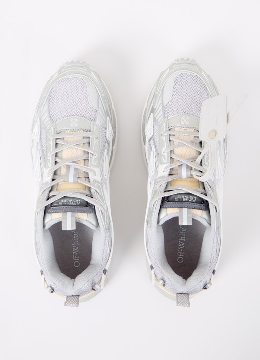 Off-White Ow Be Right Back sneaker met mesh details - detail 3 grijs