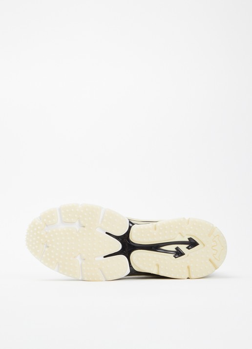 Off-White Ow Be Right Back sneaker met mesh details - detail 5 zwart