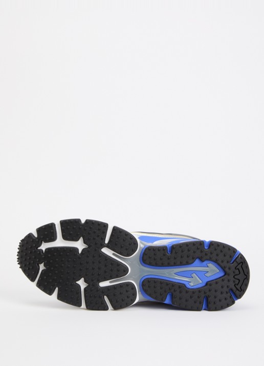 Off-White Ow Be Right Back sneaker van mesh en metallic details - detail 5 zilver