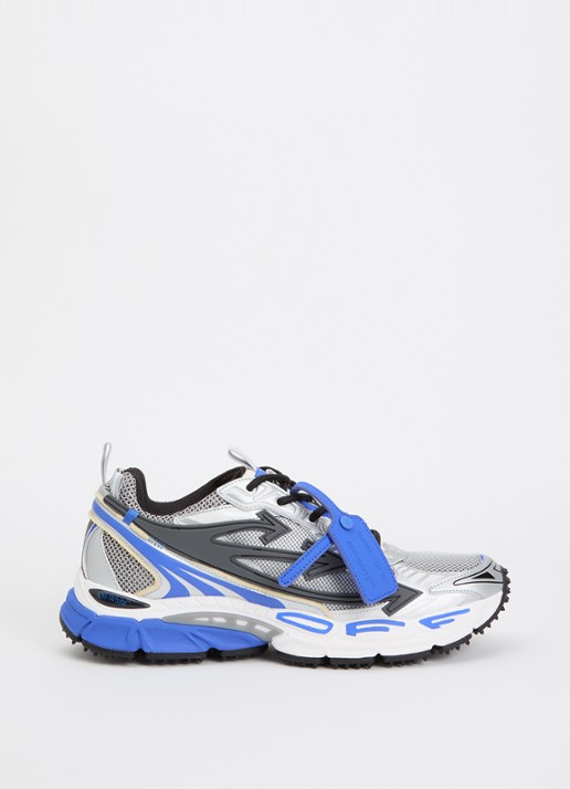 Off-White Ow Be Right Back sneaker van mesh en metallic details