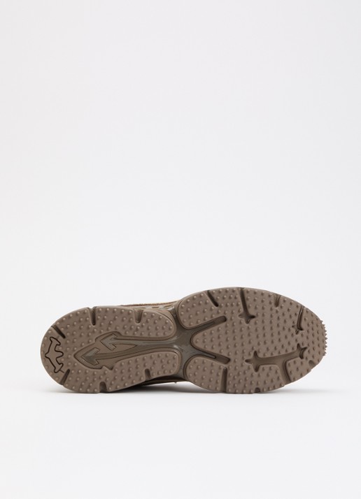 Off-White Ow Be Right Back sneaker van suède - detail 5 bruin