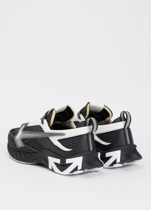Off-White Space Memo sneaker met details van mesh - achterkant 5 zwart
