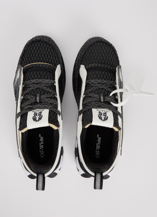 Off-White Space Memo sneaker met details van mesh - detail 2 zwart