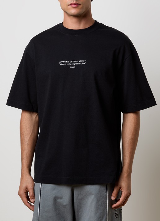 Off-White Statement T-shirt met logoprint