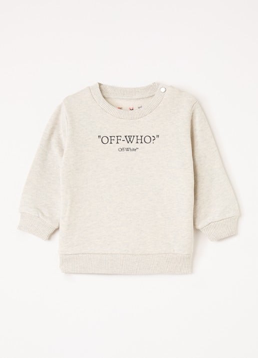 Off-White Sweater met logoprint