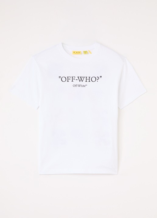 Off-White T-shirt met logo