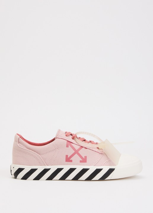 Off-White Vulcanized Undercut sneaker met logo