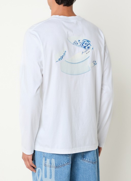 OLAF Broken Plate long sleeve met logo- en backprint