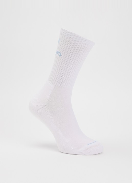 OLAF Monogram sokken met logo - voorkant 2 wit