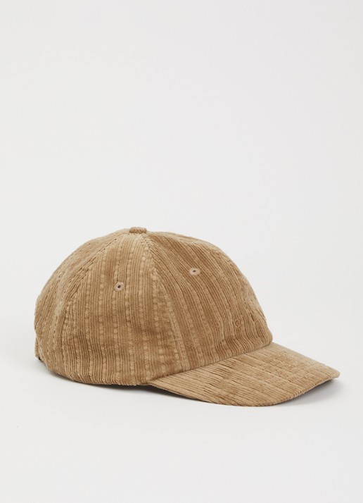 OLAF Pet van corduroy met logoborduring