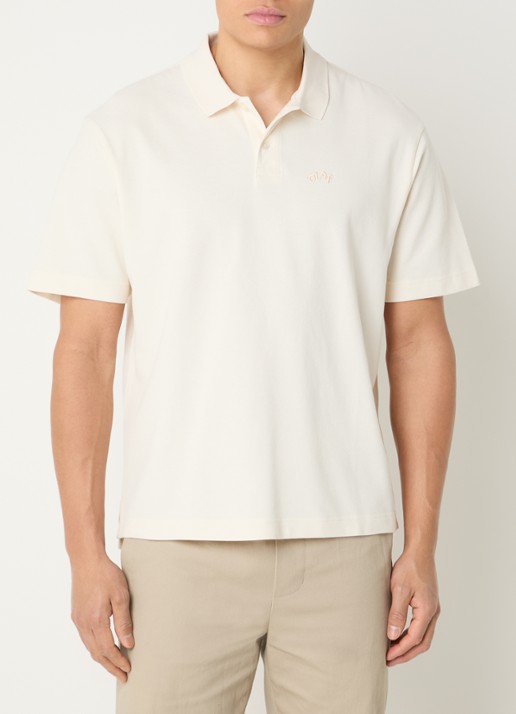 OLAF Regular fit polo met logo