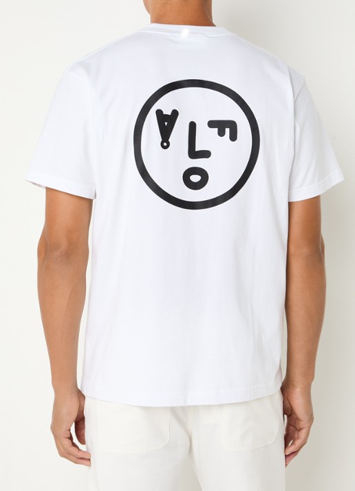 OLAF T-shirt met logo- en backprint