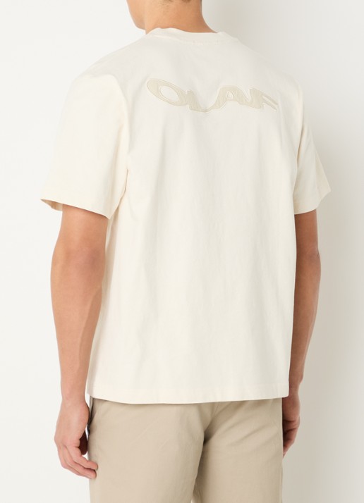 OLAF T-shirt met logoborduring