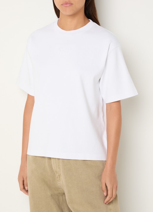 OLAF T-shirt met logoborduring