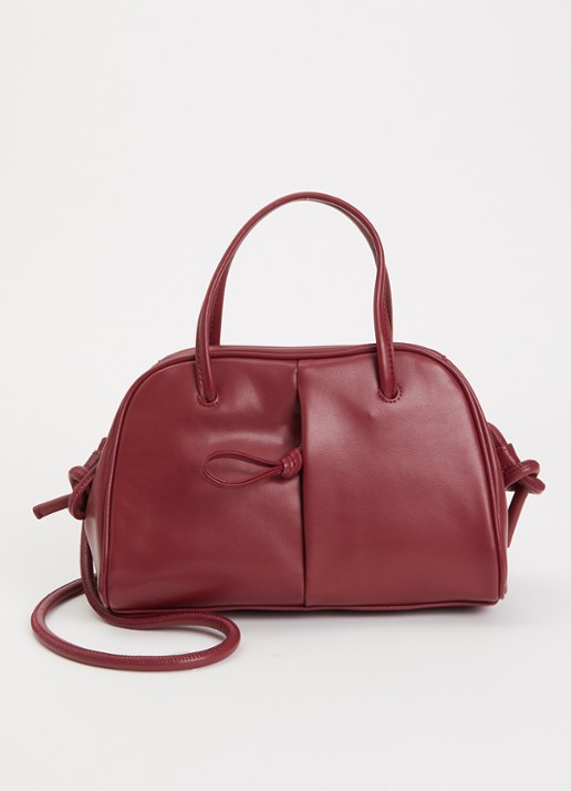 Ölend Mini Brooklyn crossbodytas - voorkant 5 kersenrood