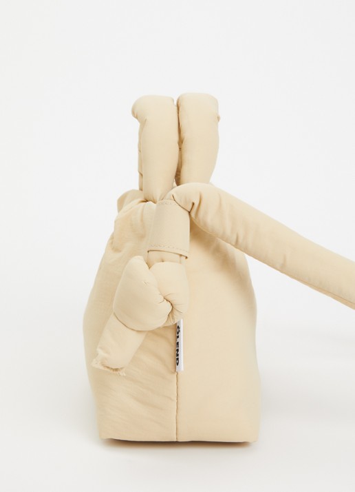 Ölend Mini Ona crossbodytas met afneembare schouderriem - detail 2 lichtgeel