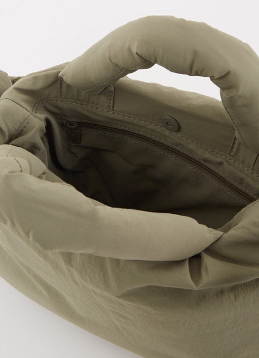 Ölend Mini Ona crossbodytas met afneembare schouderriem - detail 2 lindegroen