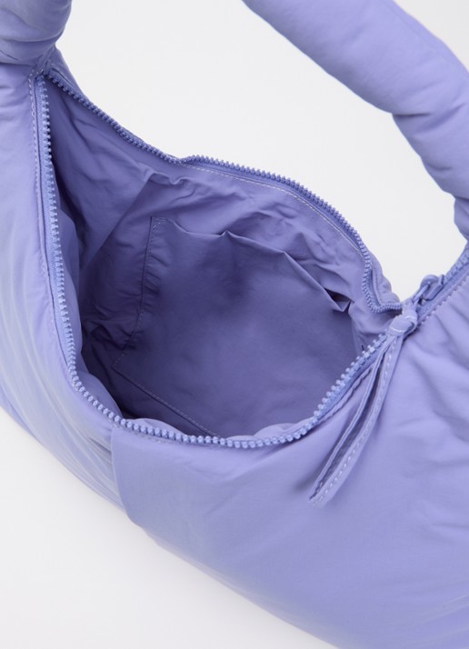 Ölend Nico gewatteerde schoudertas  - detail 3 lila