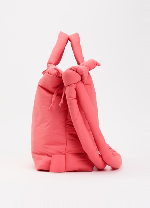Ölend Ona gewatteerde crossbodytas - detail 2 koraalroze