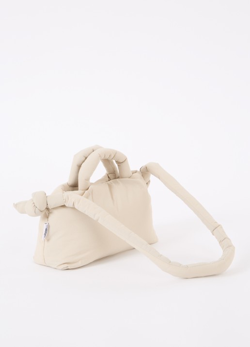 Ölend The Mini Ona handtas met afneembare schouderriem  - achterkant 4 beige