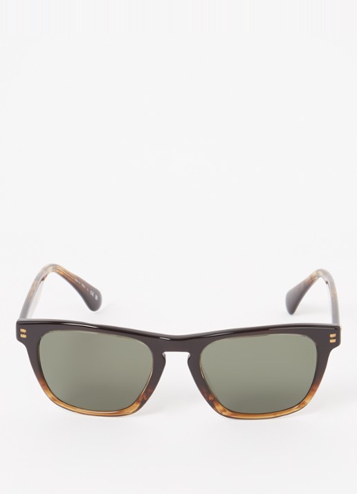 Oliver Peoples R-3 zonnebril gepolariseerd OV5555SU - detail donkerbruin