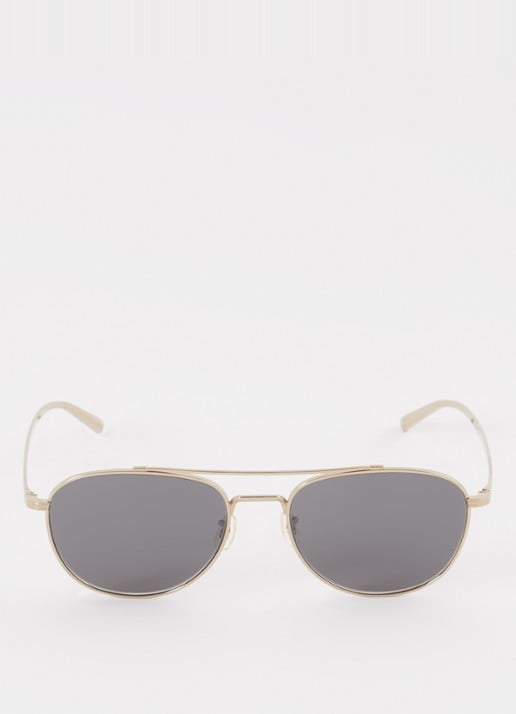 Oliver Peoples Rivetti zonnebril OV1335ST - detail goud