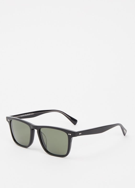 Oliver Peoples Wayfarer zonnebril gepolariseerd OV5629SU - voorkant zwart