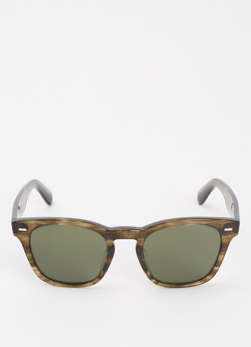 Oliver Peoples Wayfarer zonnebril OV5632SU - detail 2 olijfgroen
