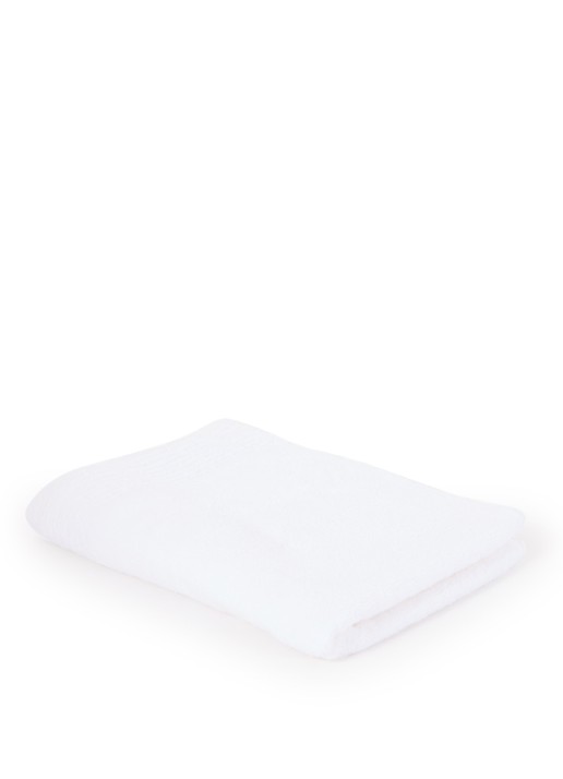 Olivier Desforges Alizee badhanddoek  - 450 gr/m² - 100 x 50 cm - voorkant 2 wit