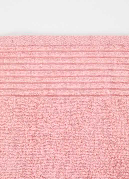 Olivier Desforges Alizee badhanddoek  - 450 gr/m² - 100 x 50 cm - detail 2 oranje