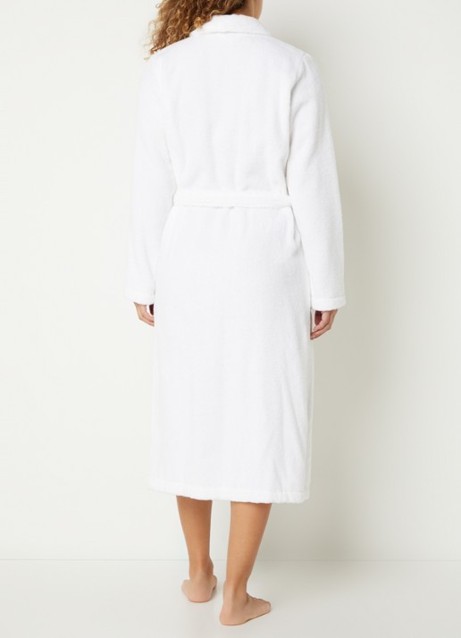 Olivier Desforges Alizee badjas van katoen - unisex - achterkant wit
