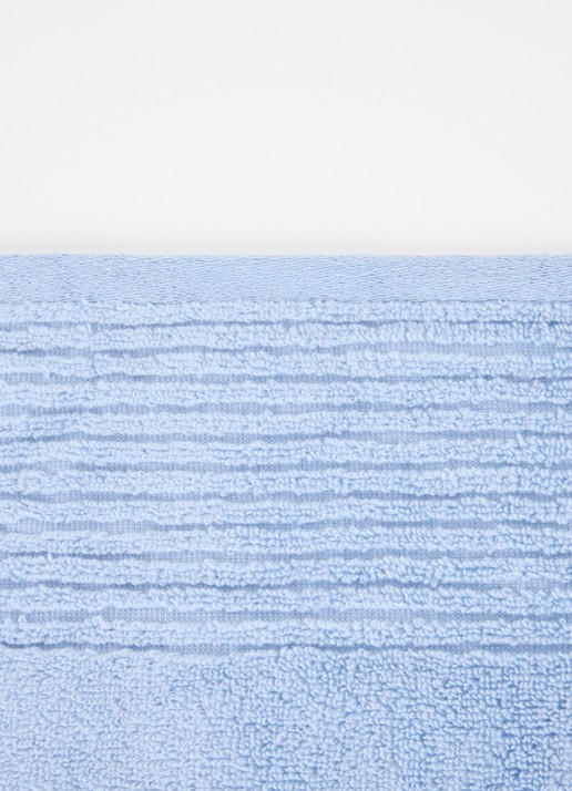 Olivier Desforges Alizee badlaken - 450 gr/m² - 100 x 150 cm - detail 3 lichtblauw