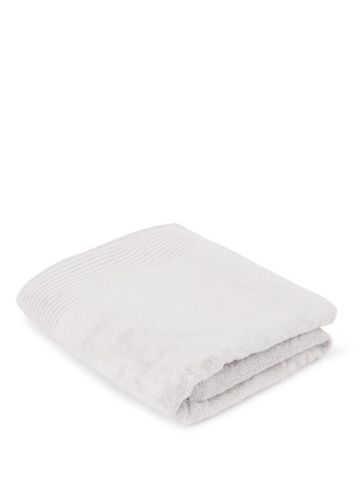 Olivier Desforges Alizee badlaken - 450 gr/m² - 100 x 150 cm - voorkant 2 lichtgrijs