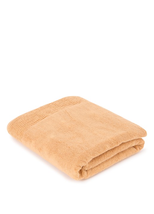 Olivier Desforges Alizee badlaken - 450 gr/m² - 100 x 150 cm - voorkant 2 abrikoos