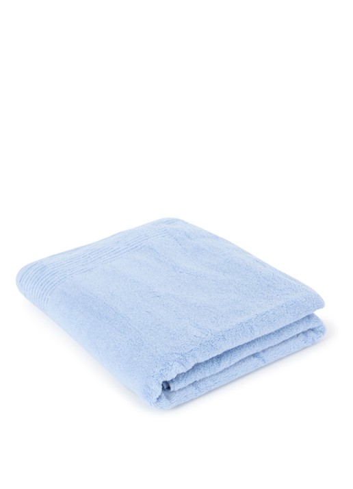 Olivier Desforges Alizee badlaken - 450 gr/m² - 100 x 150 cm - voorkant lichtblauw
